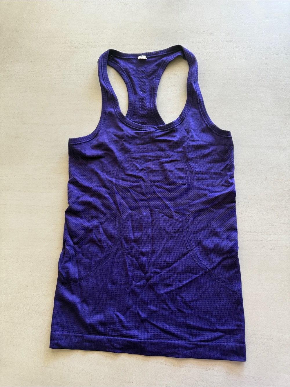 lululemon athletica Deep Purple Racerback Tank